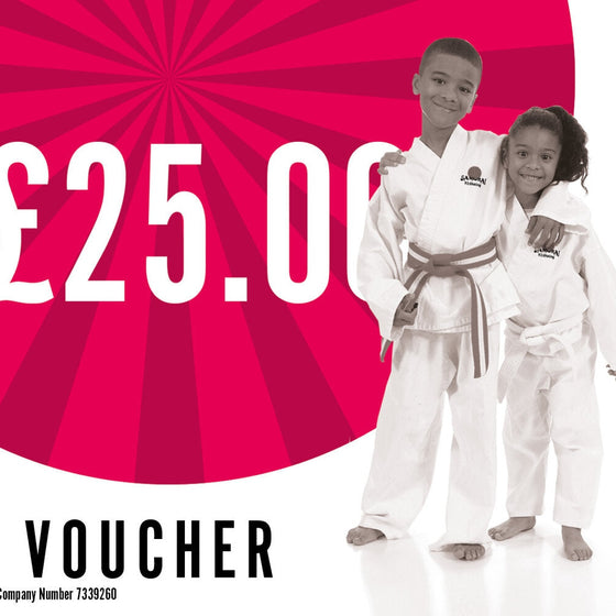 Samurai Kickboxing Gift Vouchers